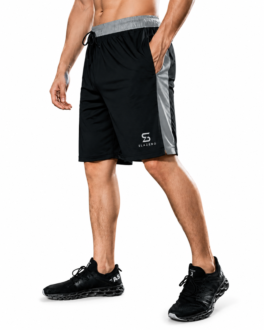 Slaziro Men's Performance Gym Shorts | Lightweight Workout Shorts